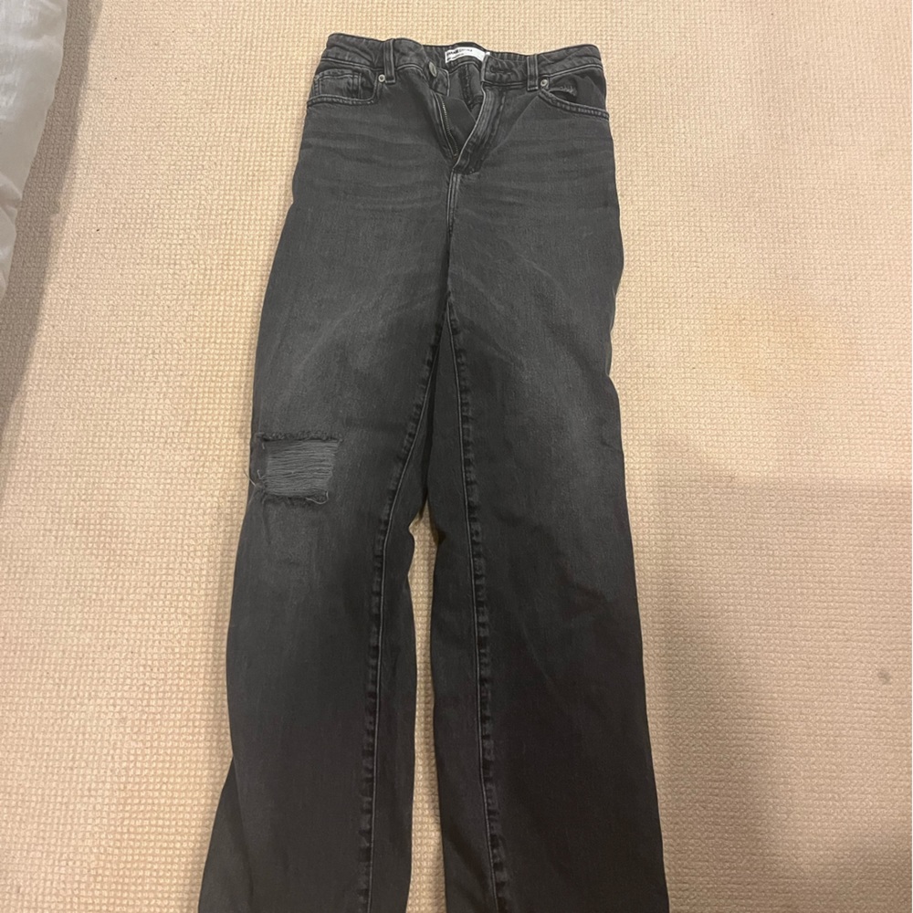 dark washed garage jeans